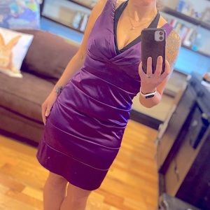 🆕 NWT Satin Bandage Bodycon Dress